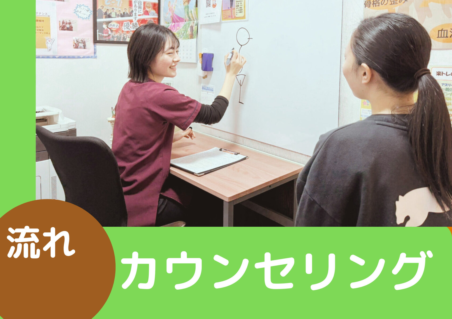 施術の流れ カウンセリング